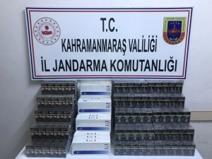Kahramanmaraş’ta 132 Karton Kaçak Sigara Ele Geçirildi