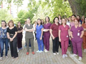 Aydın Atatürk Devlet Hastanesi’nde Piknik Havasında Kutlama