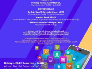 ‘Gençlik Ve Sosyal Medya’ Söyleşileri Yapılacak