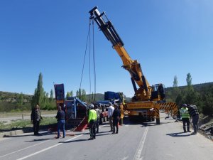 Kütahya’da Trafik Kazası: 1 Yaralı