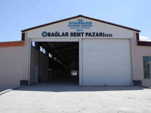 Diyarbakır’ın İlk Kapalı Semt Pazarında Çalışmalarda Sona Gelindi