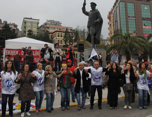 Rize'de 1 Mayıs Kutlamaları