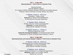“Asya’da Geleceğin Dinamikleri” Akademik Olarak Ele Alınacak