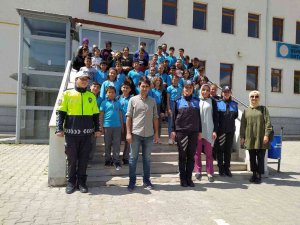 Çankırı’da Çocuklara Trafik Kuralları Anlatıldı