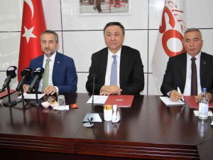 Elazığ’da, Kırgızistan-türkiye İ̇ş Fırsatları Toplantısı Yapıldı