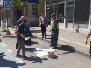 Kozcağız’da Engelli Araç Parkına Çözüm