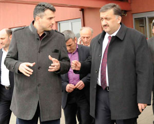 Karal, RTEÜ Eğitim ve Araştırma Hastanesi’ni Ziyaret Etti