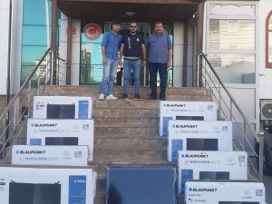 Kahta’da 10 Televizyon Çalan Hırsız Yakalandı