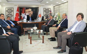Artvin Belediye Başkanı Kocatepe'den Başkan Sadettin Türüt'e Ziyaret
