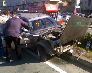 Rize’de Trafik Kazası