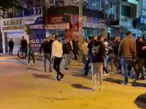 Sokak Arasında Başlayan Kavga Caddeye Taşındı: 1 Yaralı