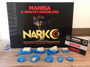Manisa’da Durdurulan Araçtan 1 Kilo 794 Gram Eroin Ele Geçirildi