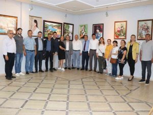 Nazilli Belediyesi Kursiyerlerinin Resim Sergisi Beğeni Kazandı