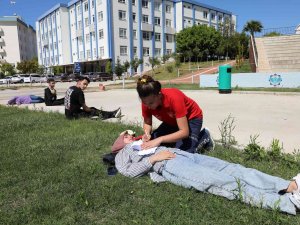 Alkü’de Gerçeği Aratmayan Tatbikat