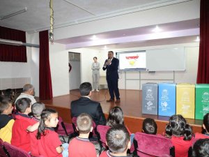 Develi Belediyesi’nden İlkokul Öğrencilerine ‘Sıfır Atık Eğitimi’