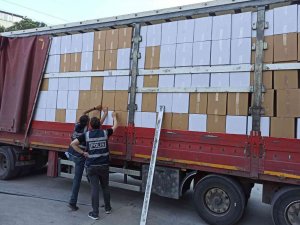 Manisa’da Kaçak Sigara Operasyonu