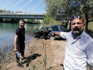 Çamura Saplanan Araçtaki Alkollü Şahıs Polise Drift Maceralarını Anlattı