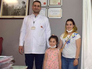 Küçük Mira’nın Kopan Parmağı 3 Saatte Yerine Dikildi