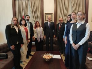 Ak Parti Genel Başkanvekili Kurtulmuş, Ukrayna Heyetini Kabul Etti