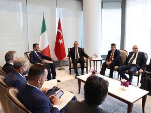 Dışişleri Bakanı Çavuşoğlu, İ̇talyan Mevkidaşı Di Maio İle Görüştü
