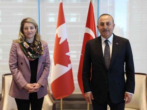 Dışişleri Bakanı Çavuşoğlu, Kanada Dışişleri Bakanı Melanie Joly İle Görüştü