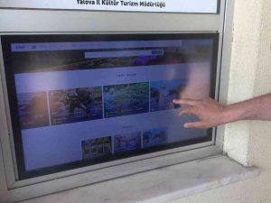 Yalova’ya Gelen Turistlere ’Dijital Kent Tanıtım Sistemi’ Rehberlik Ediyor