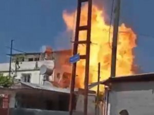 Depodaki Tüpler Bomba Gibi Patladı