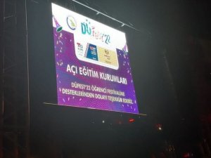 Düfest 2022’de Açı Eğitim Kurumundan Destek