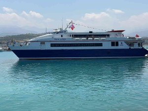 Hatay’dan Kktc’ye Deniz Otobüsü Hado İle İlk Sefer Gerçekleşti