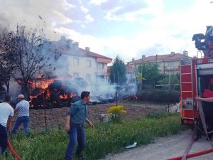 Hisarcık’ta Korkutan Yangın