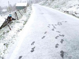 Sis Dağı’nda 19 Mayıs’ta Kar Süprizi
