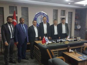 Sağlık Sen Genel Başkanı Durmuş Gaziantep Şubesini Ziyaret Etti