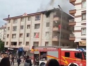 Ankara’da Korkutan Yangın