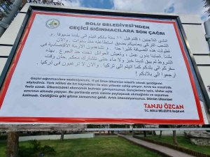 Bolu Belediye Başkanı Özcan’ın Sığınmacılara Karşı İlanı Savcılık Kararıyla Toplatıldı