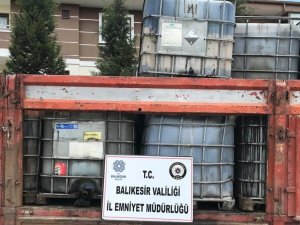 Balıkesir’de Kaçak Akaryakıt Operasyonu
