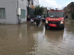 Osmaniye’de Sağanak Ve Dolu Yağışı