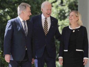 Abd Başkanı Biden: "Finlandiya Ve İ̇sveç Nato’yu Güçlendirecek"