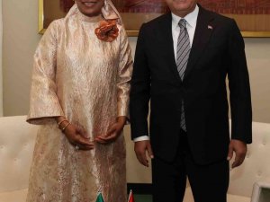 Dışişleri Bakanı Çavuşoğlu, Senegal Dışişleri Bakanı Sall İle Bir Araya Geldi