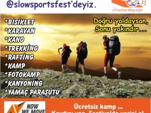 Köyceğiz Slowsports Festivali’ne Hazırlanıyor