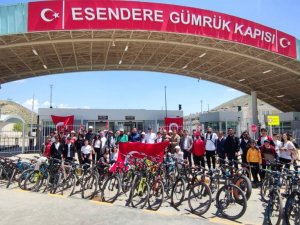 19 Mayıs Gençlik Spor Bayramı İçin Pedal Çevirdiler