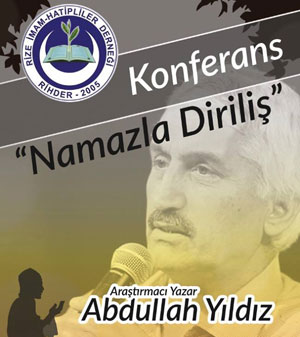 RİHDER, Rize'de 2 Günde 10 Adet “Namazla Diriliş” Konferansı Düzenleyecek