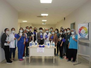 El Hijyenine Dikkat Çekmek İçin Stant Kuruldu