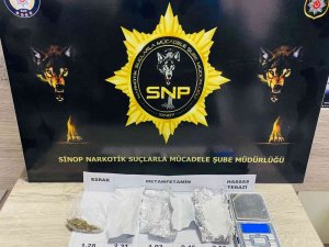Sinop’ta Metamfetamin İle Yakalanan Şahıs Tutuklandı