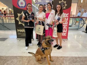 Avm’de Narkotik Köpeğiyle Uyuşturucuyla Mücadele