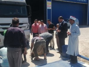 Hatay’da Buğday Hasadı Dualarla Başladı
