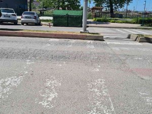 Vatandaşlar Silinen Yol Çizgilerinin Yenilenmesini İstedi