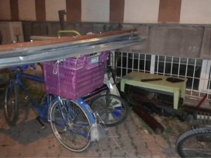 İ̇nşaattaki Bisikletli Hırsız Asayiş Ekiplerinden Kaçamadı