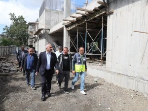 Başkan Büyükgöz’den Proje Denetim Turu