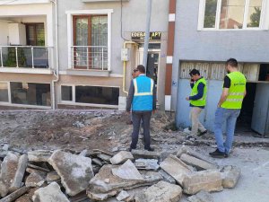 Bilecik’te Eski Kaldırımlar Yenileniyor