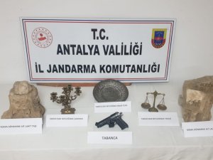 Jandarmanın Yaptığı Baskında Evden Tarih Çıktı